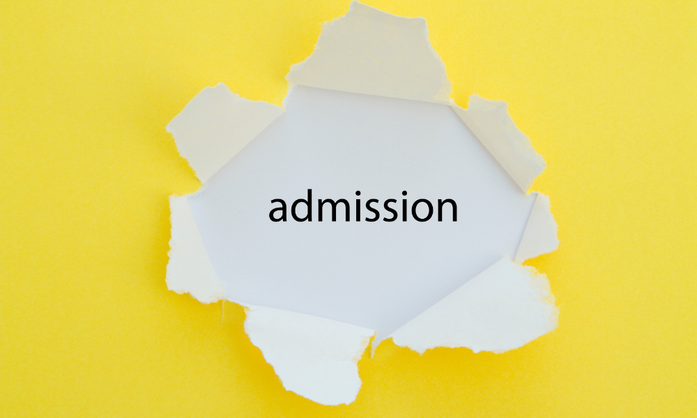 admission process