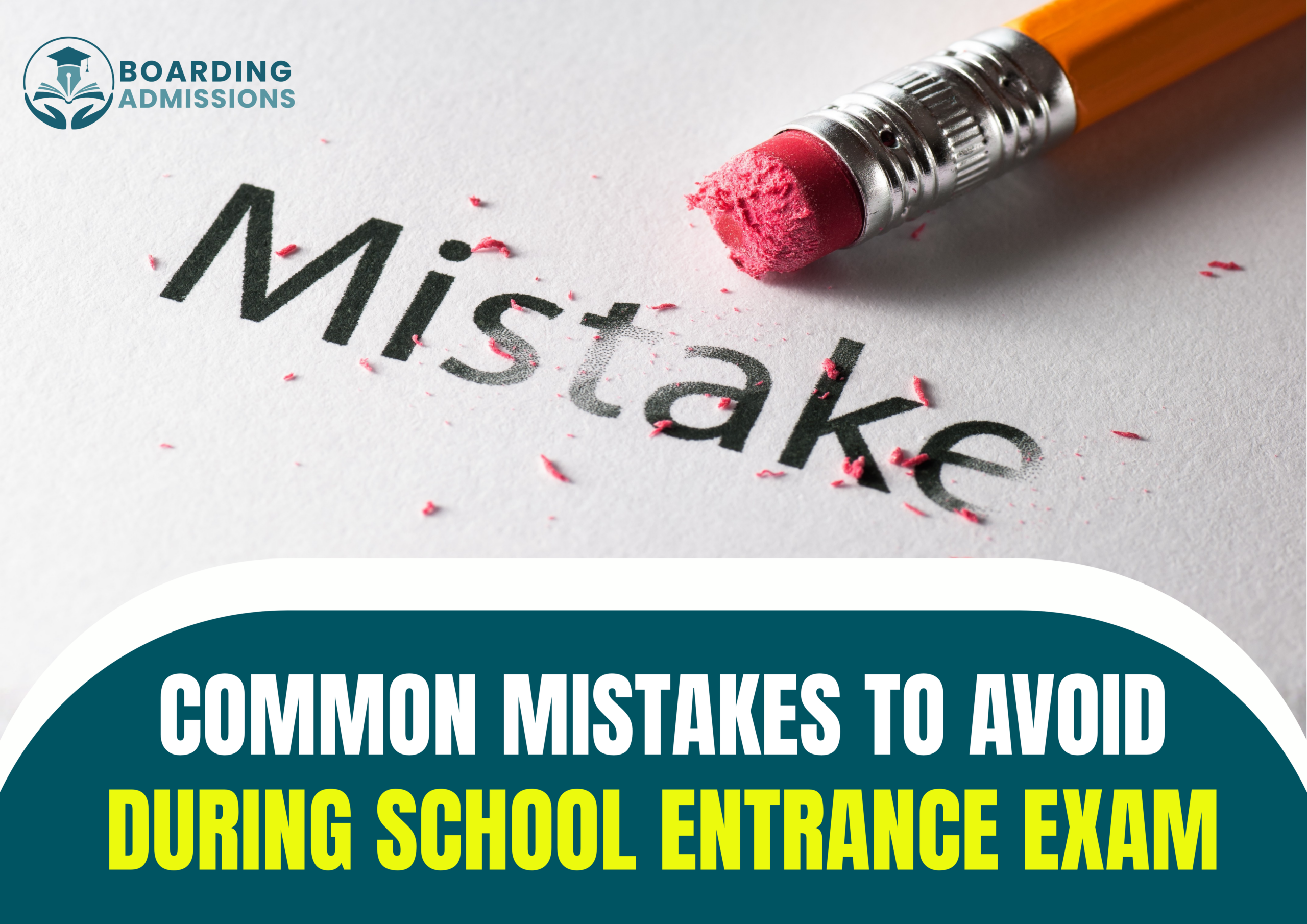 Common Mistakes to Avoid During School Entrance Exam