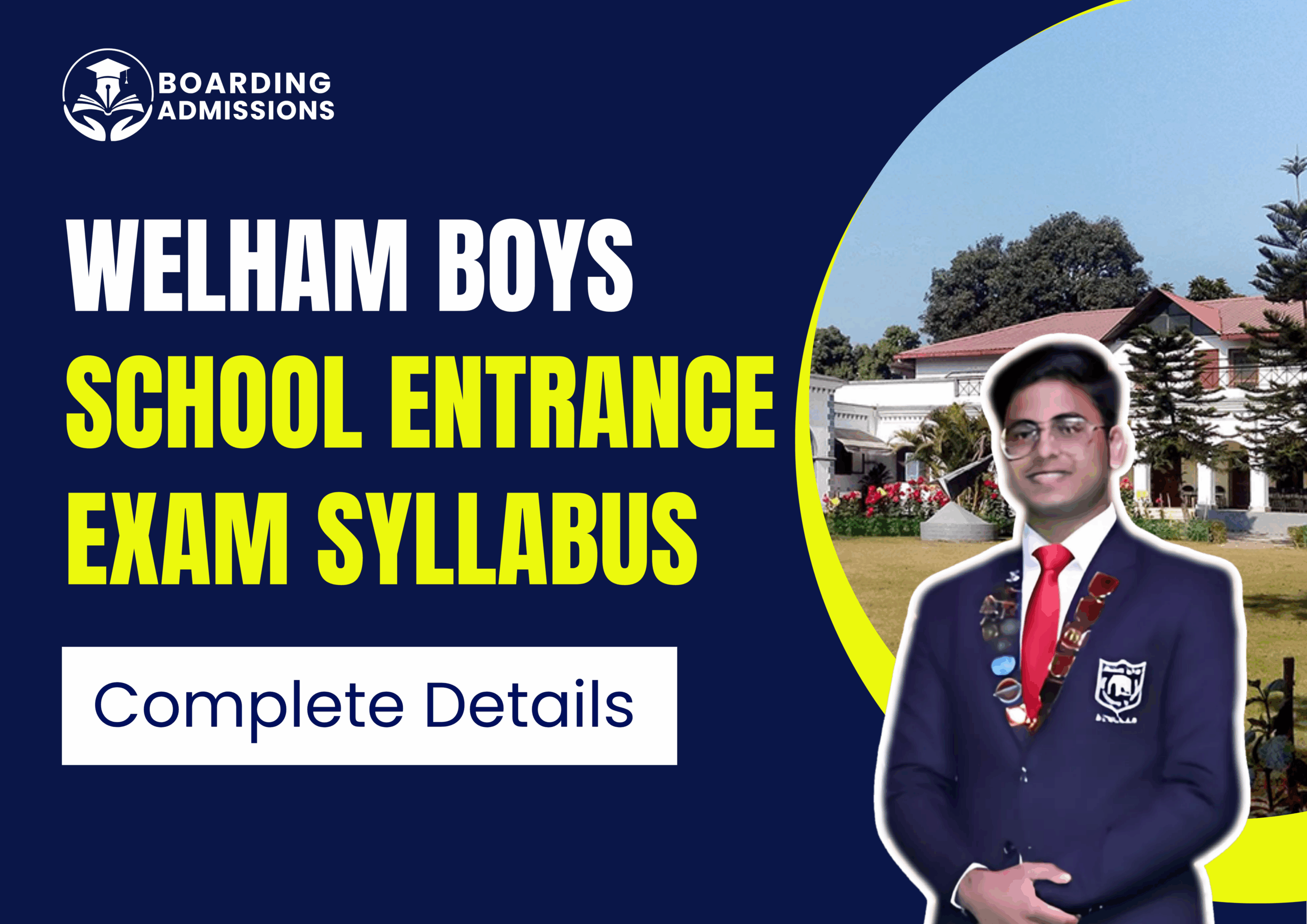 Welham Boys School Entrance Exam Syllabus | Complete Details