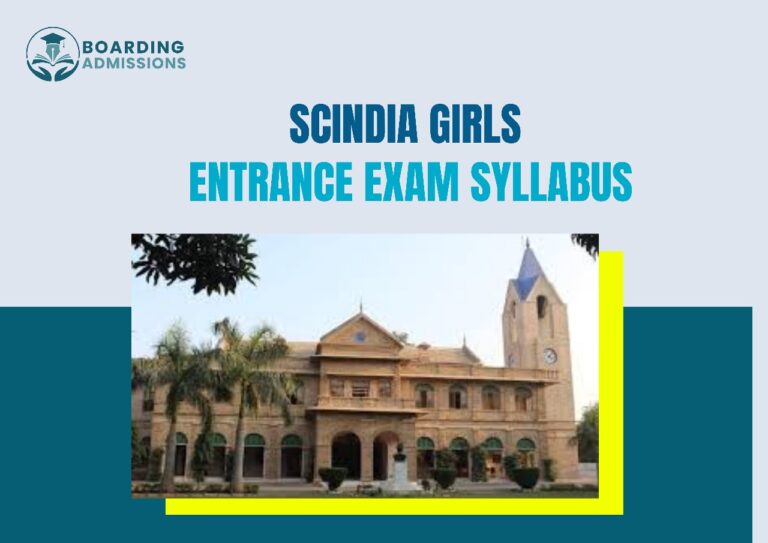 Scindia Girls Entrance Exam Syllabus