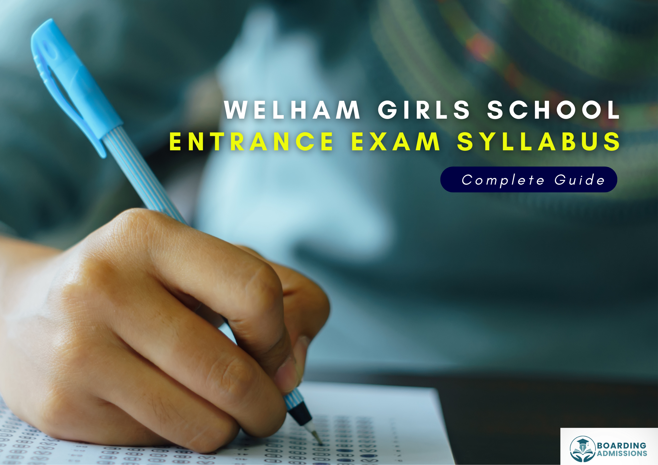 Welham Girls School Entrance Exam Syllabus | Complete Guide