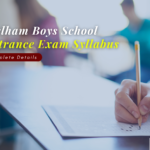 Welham Boys School Entrance Exam Syllabus | Complete Details