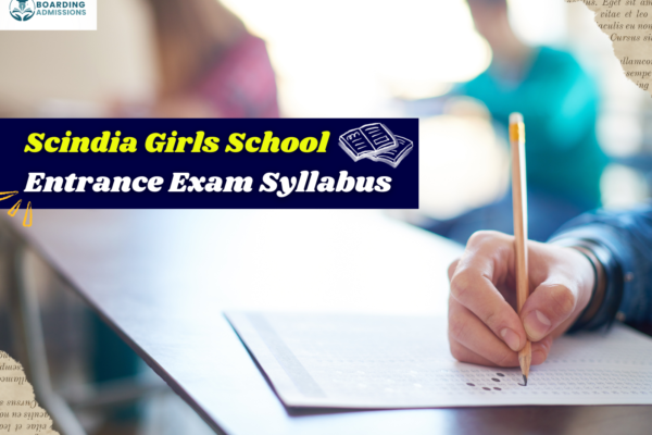 Scindia Girls Entrance Exam Syllabus