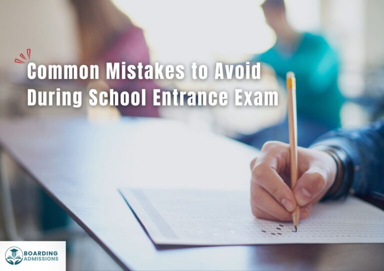 Common Mistakes to Avoid During School Entrance Exam