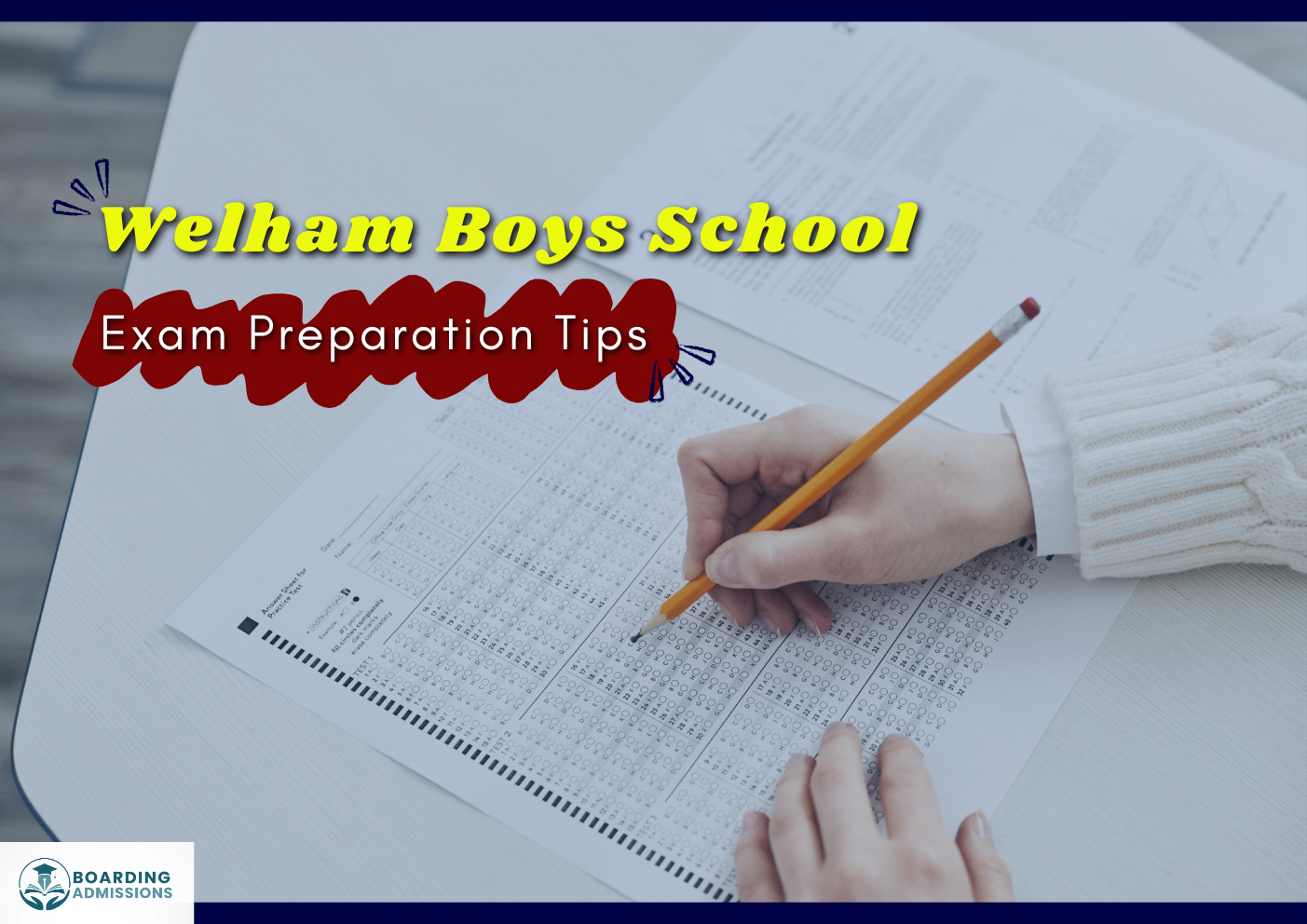 welham boys exam preparation tips