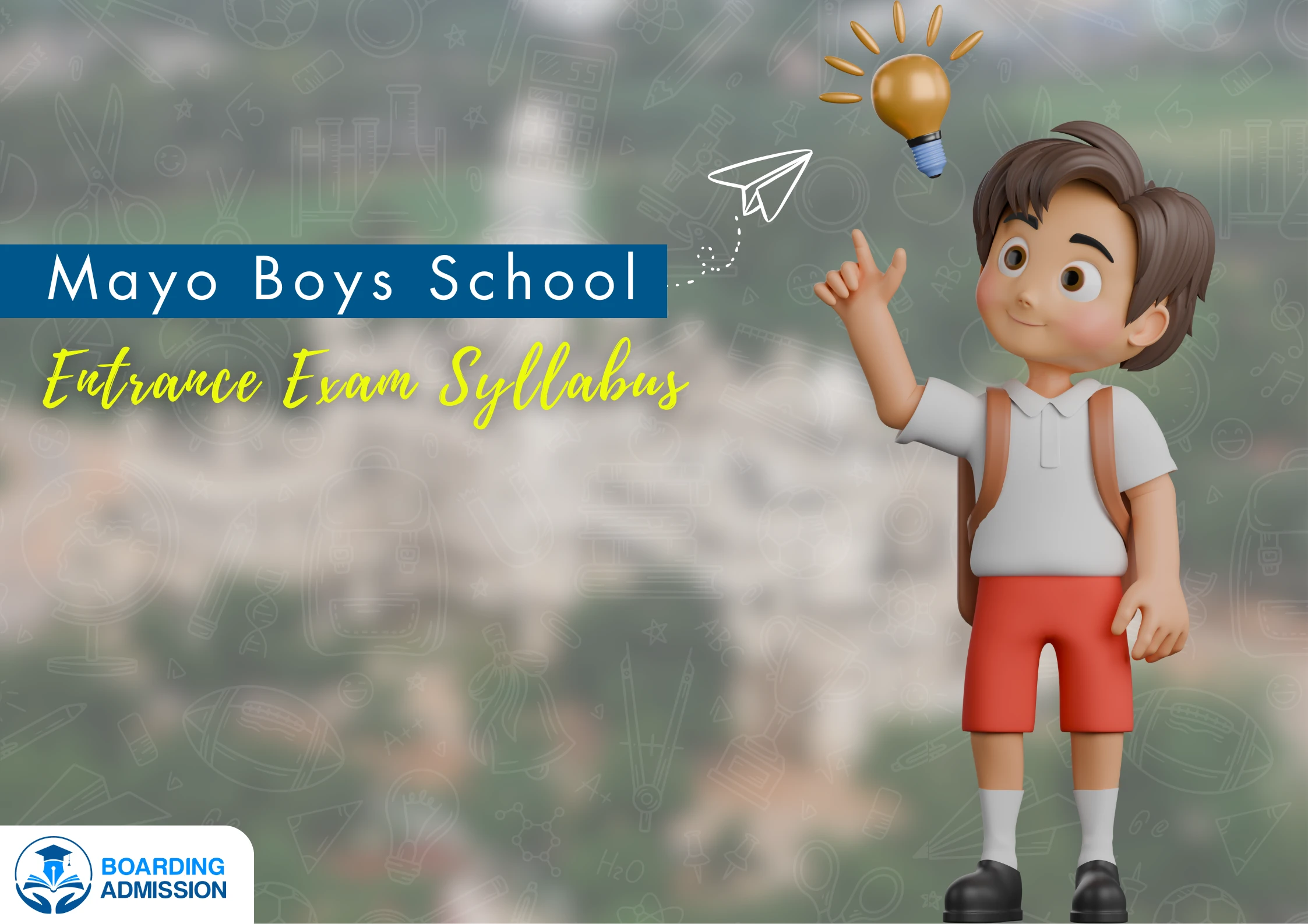 Mayo Boys School Entrance Exam syllabus