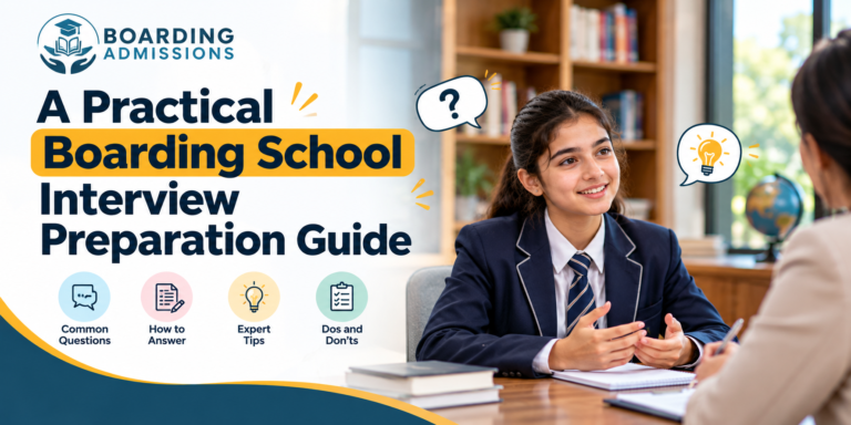 Boarding school interview preparation guide for students